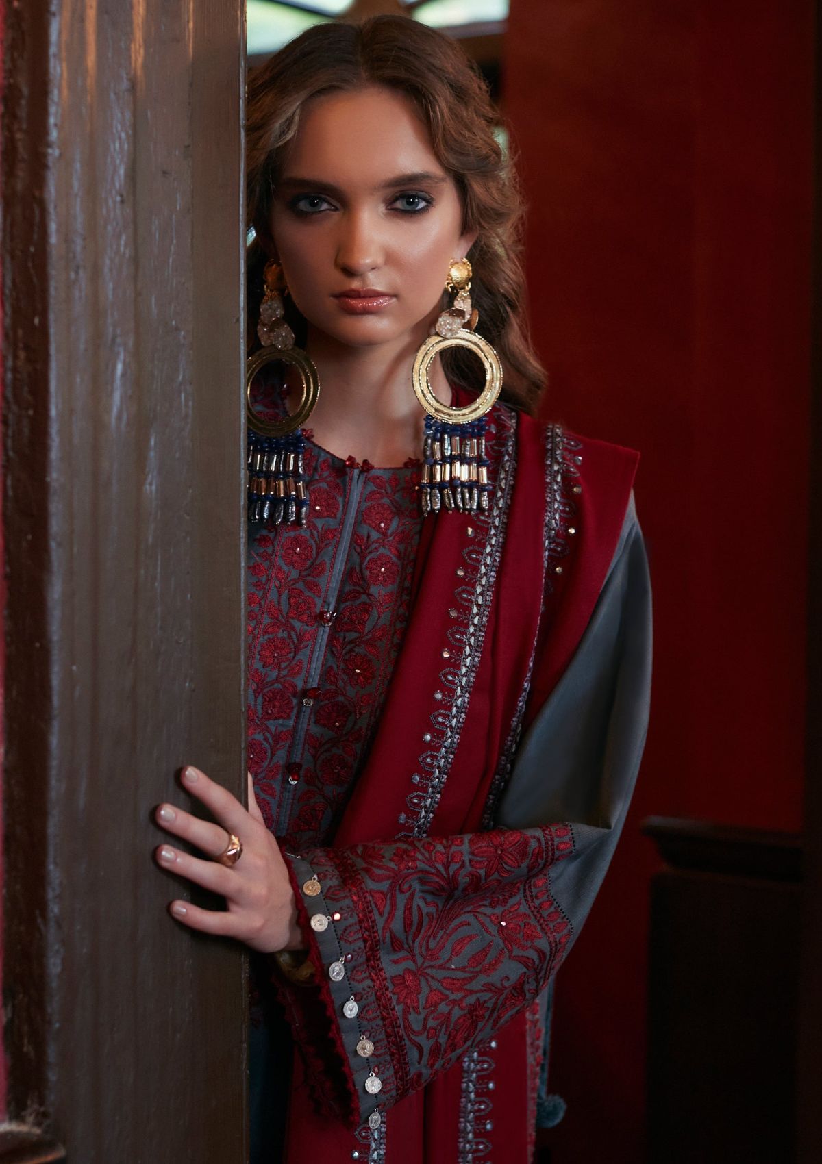 Winter Collection - Zaha - Unstitched - D#14 - Nehir