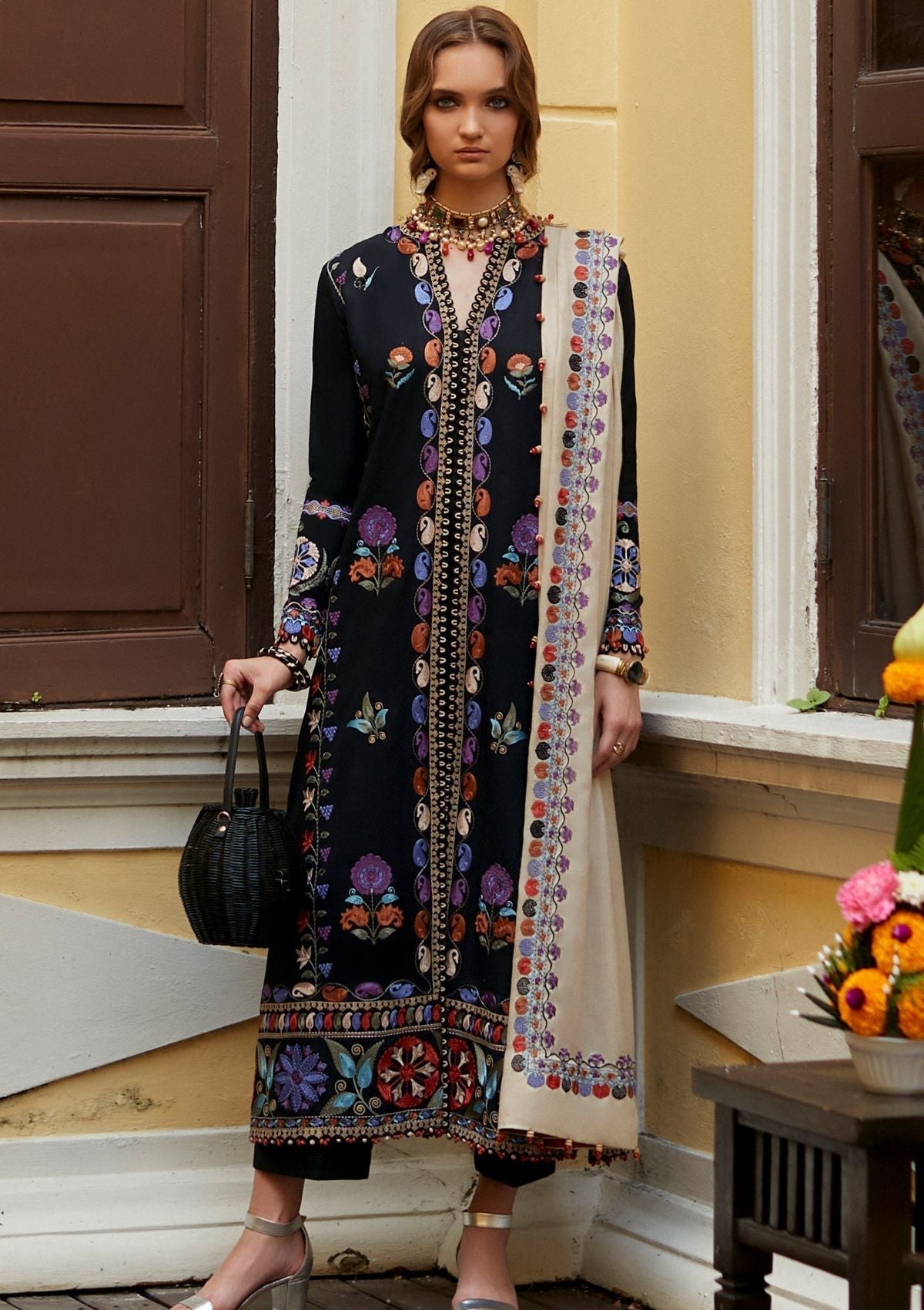 Winter Collection - Zaha - Unstitched - D#4 - Feray