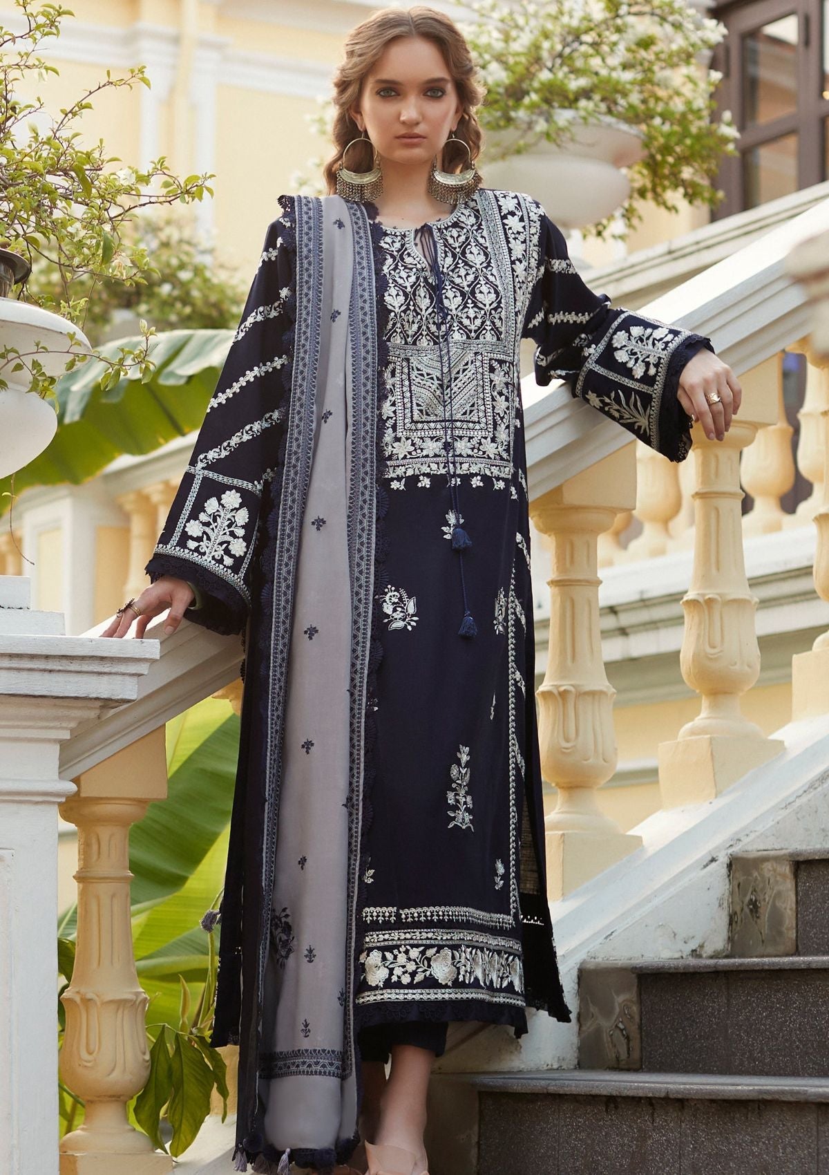 Winter Collection - Zaha - Unstitched - D#7 - Sevda