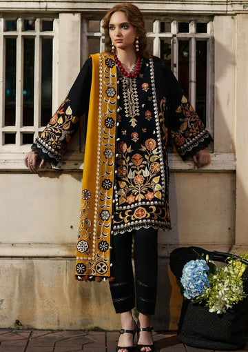 Winter Collection - Zaha - Unstitched - D#8 - Lunara