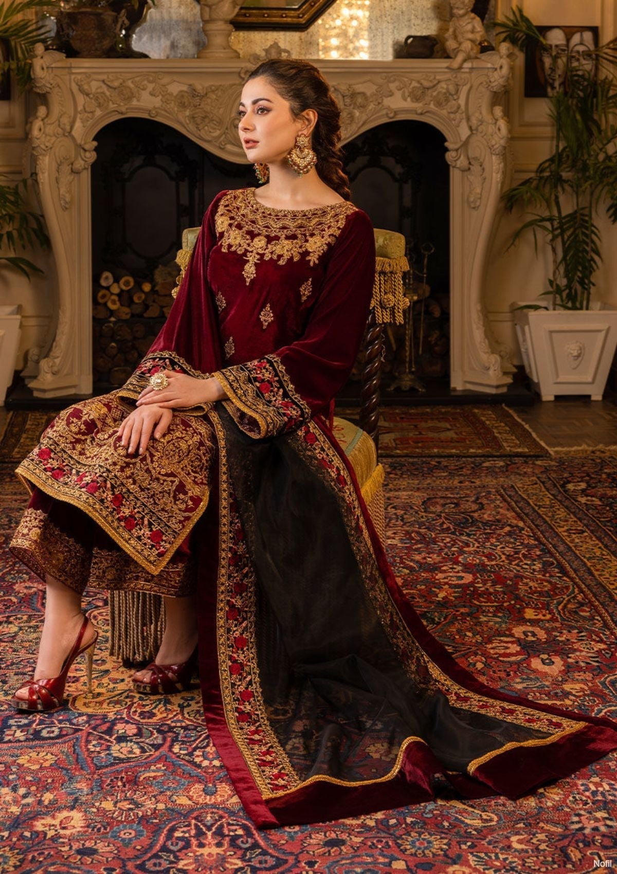 Winter Collection - Zainab Chottani - Velvet - ZCV#4