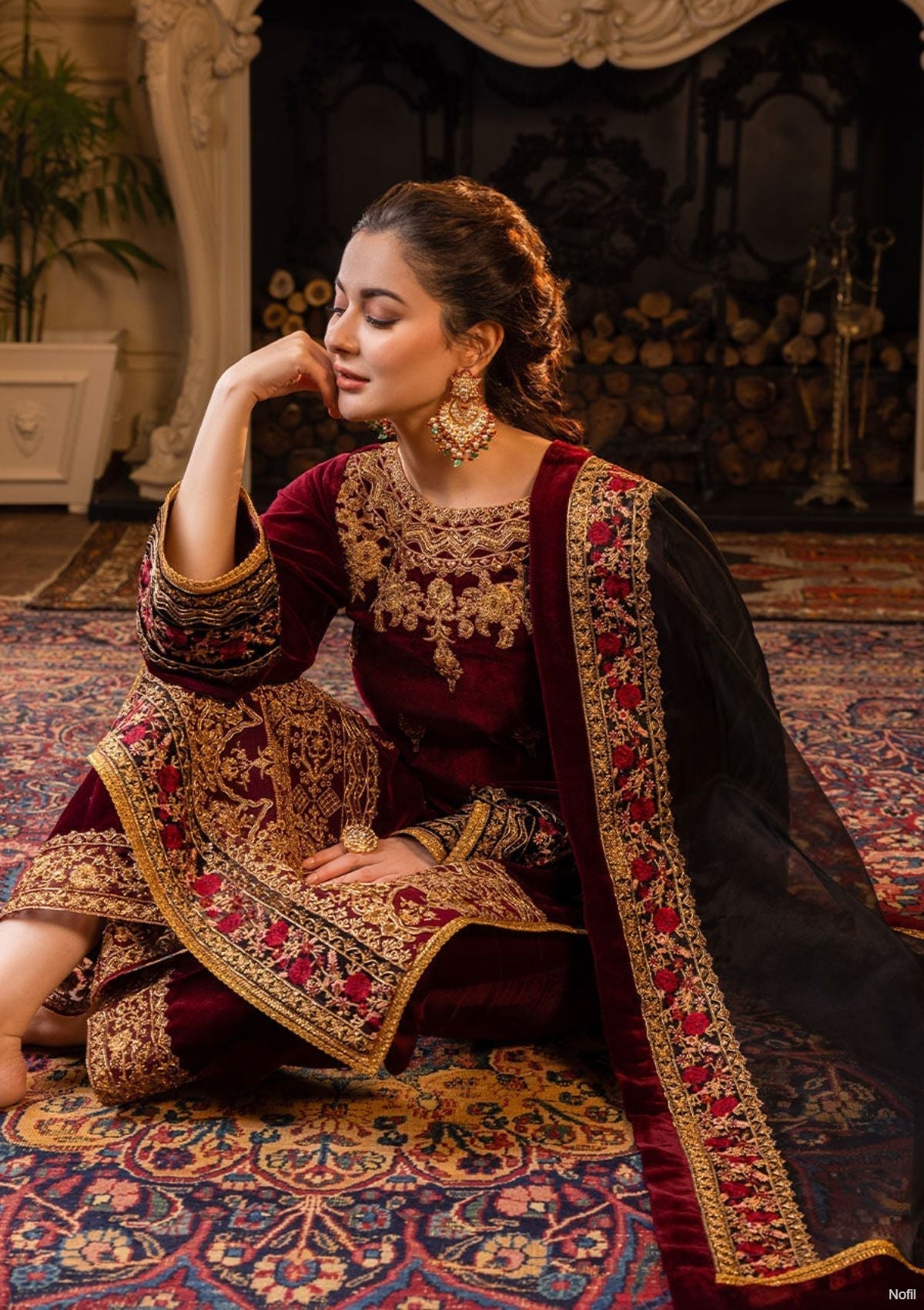 Winter Collection - Zainab Chottani - Velvet - ZCV#4