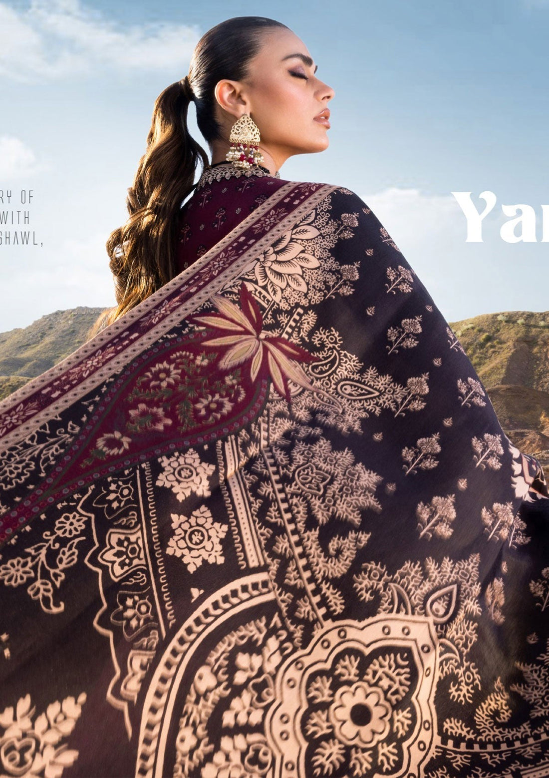 Winter Collection - Zainab Chottani - Winter Shawls - D#4