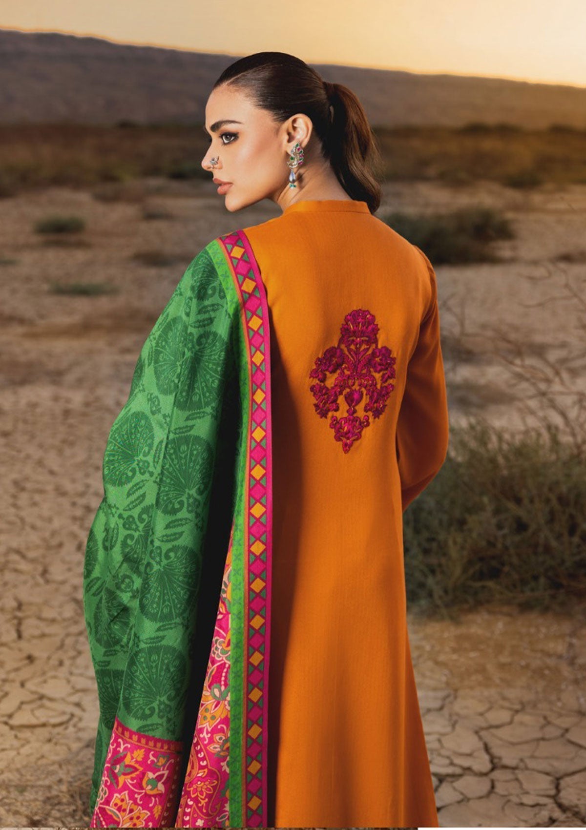Winter Collection - Zainab Chottani - Winter Shawls - D#6