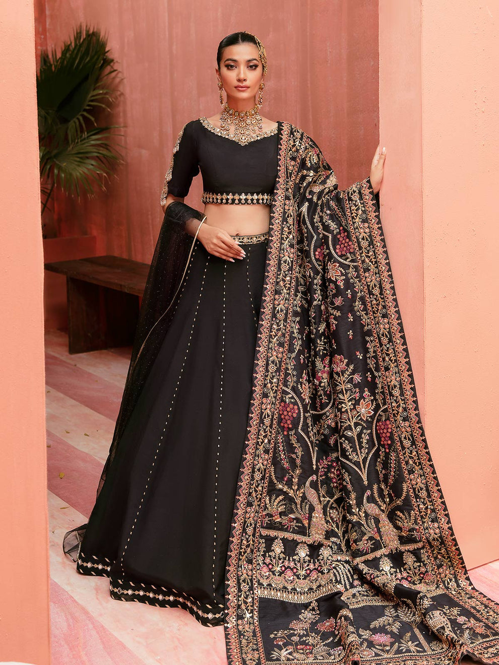 Gulaal | Wedding Formals | MAYAL GL-WS-22V1-32 (LEHNGA AND CHOLI) - Official Gulaal stockist in UK - Sakeena London