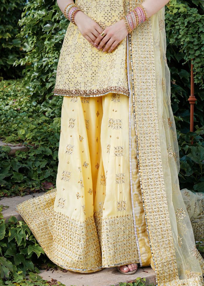 Laj by Lajwanti | Runaway Formals 25 | Butter Bravura - Official Laj by Lajwanti stockist in UK - Sakeena London