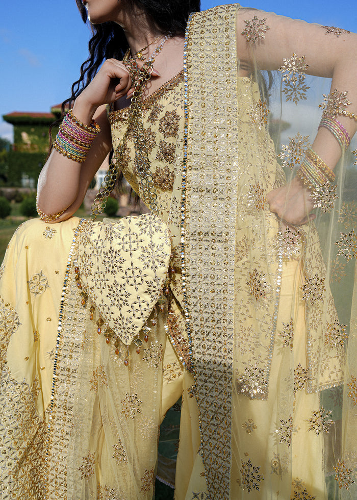 Laj by Lajwanti | Runaway Formals 25 | Butter Bravura - Official Laj by Lajwanti stockist in UK - Sakeena London