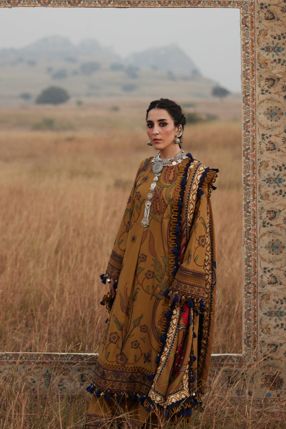 Saira Rizwan | Winter Khaddar 25 | LALEH-SRW25-07 - Official Saira Rizwan stockist in UK - Sakeena London