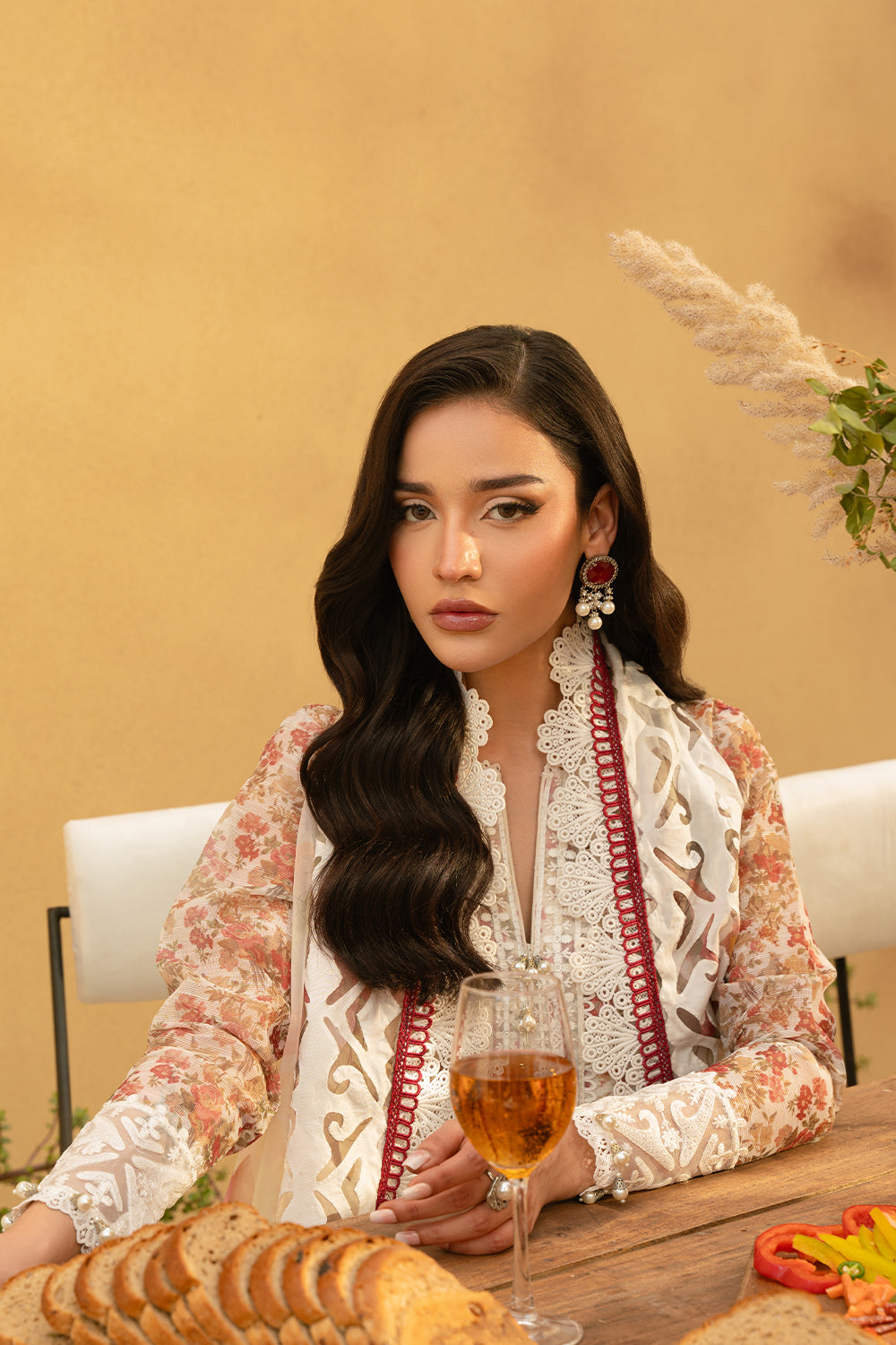 Saira Rizwan | Luxury Lawn 25 | MAYA-SRL25-06 - Official Saira Rizwan stockist in UK - Sakeena London