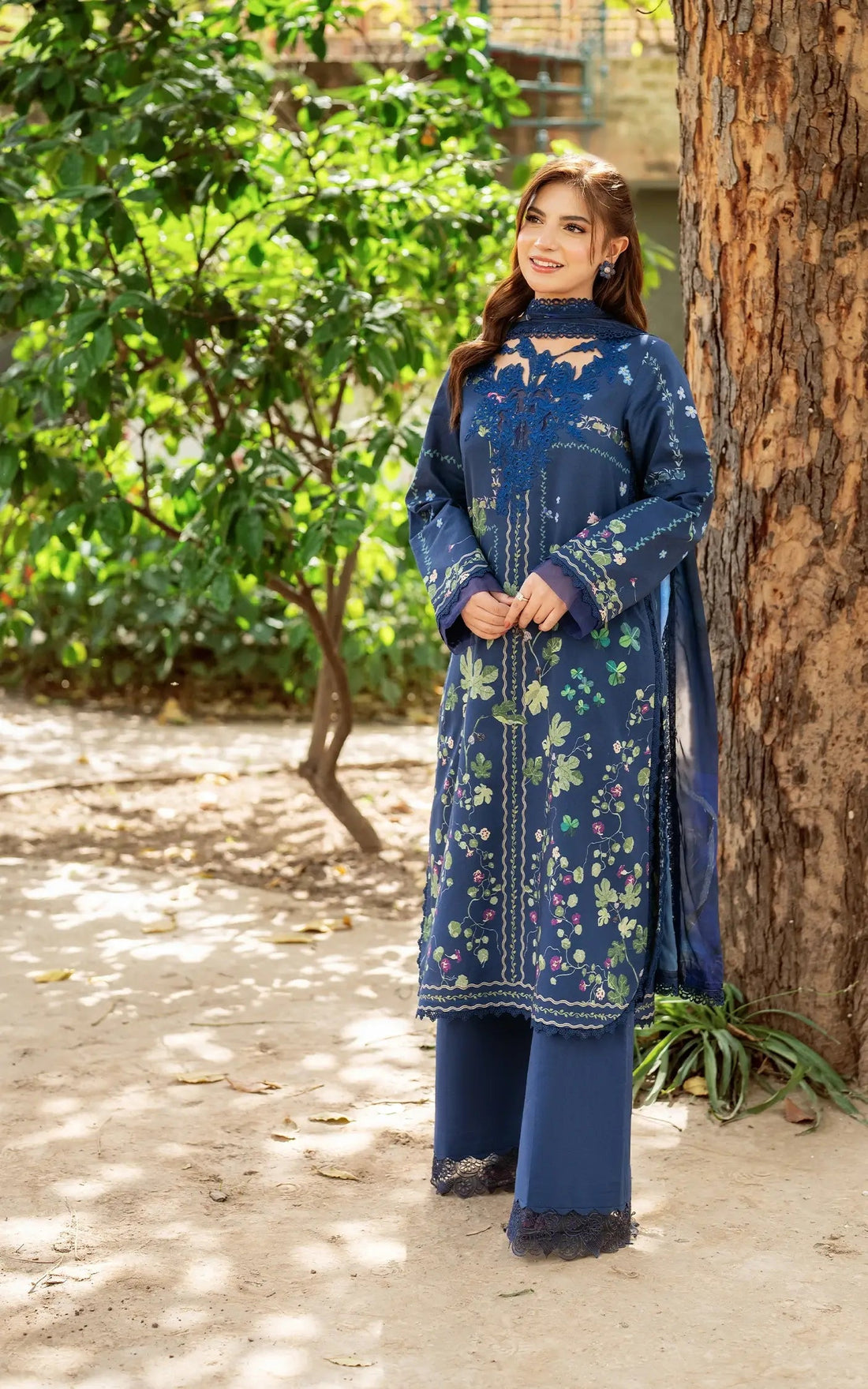 Asifa and Nabeel | Yakin Summer 25 | Moonlit Garden-(YKL25-08) - Official Asifa and Nabeel stockist in UK - Sakeena London