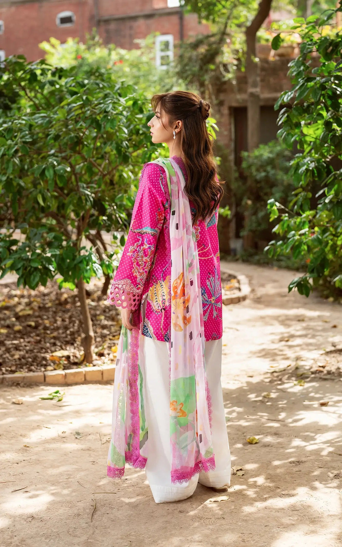 Asifa and Nabeel | Yakin Summer 25 | Roseveil-(YKL25-10) - Official Asifa and Nabeel stockist in UK - Sakeena London