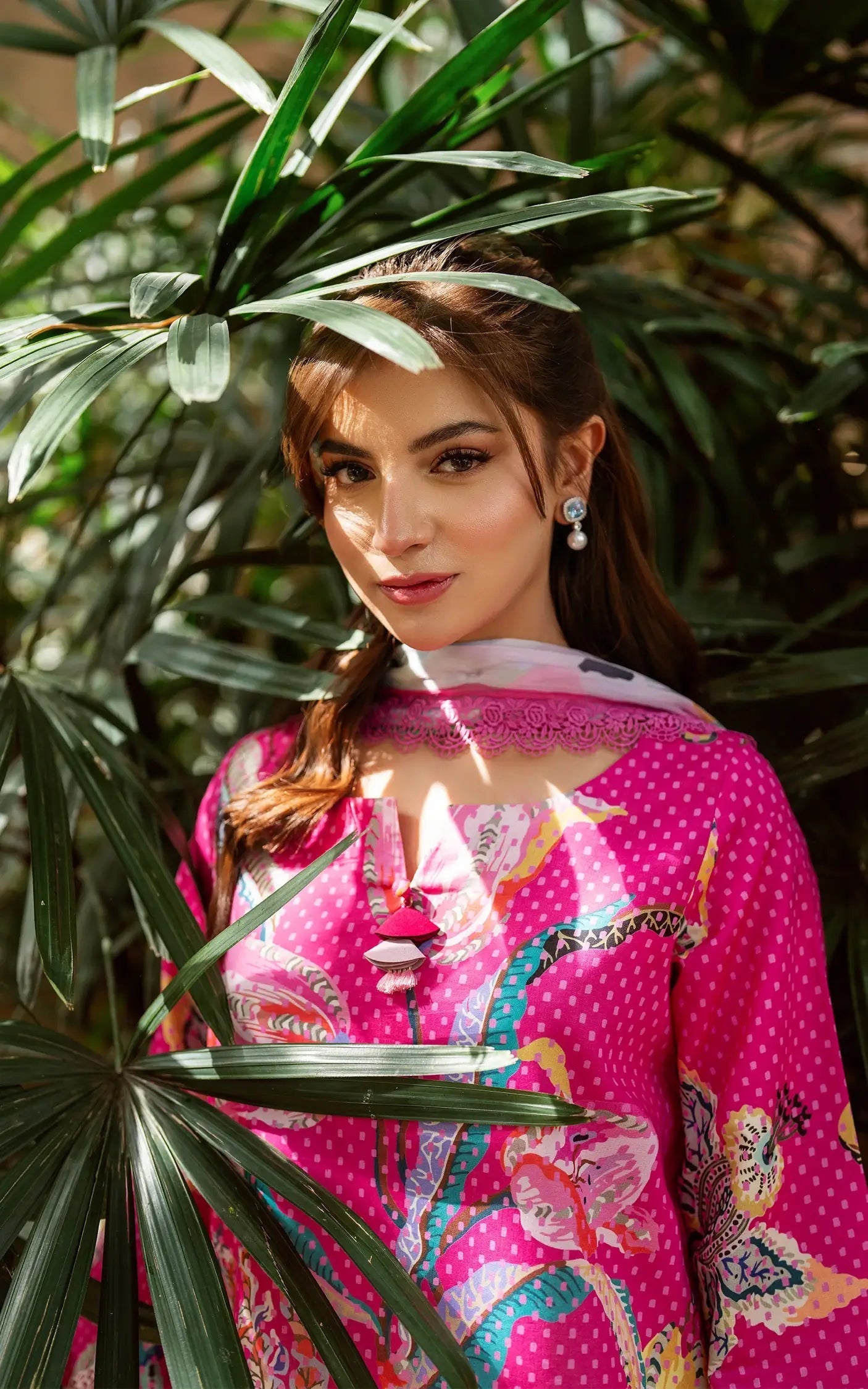 Asifa and Nabeel | Yakin Summer 25 | Roseveil-(YKL25-10) - Official Asifa and Nabeel stockist in UK - Sakeena London