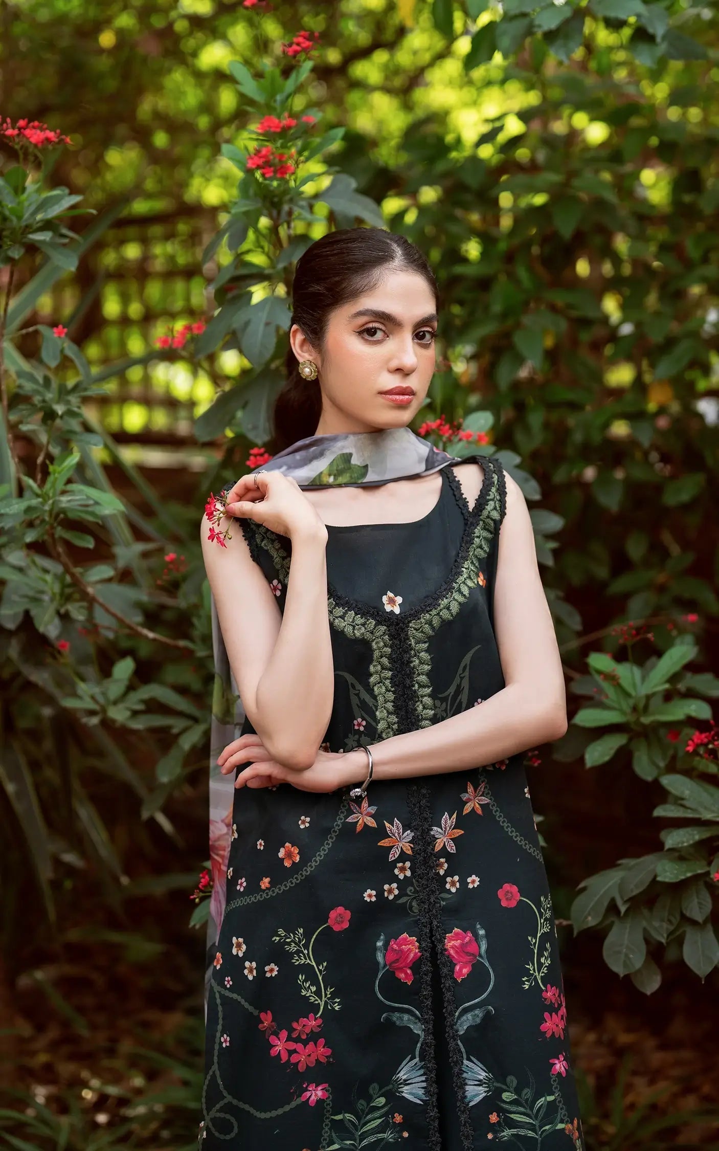 Asifa and Nabeel | Yakin Summer 25 | Elysian-(YKL25-11) - Official Asifa and Nabeel stockist in UK - Sakeena London