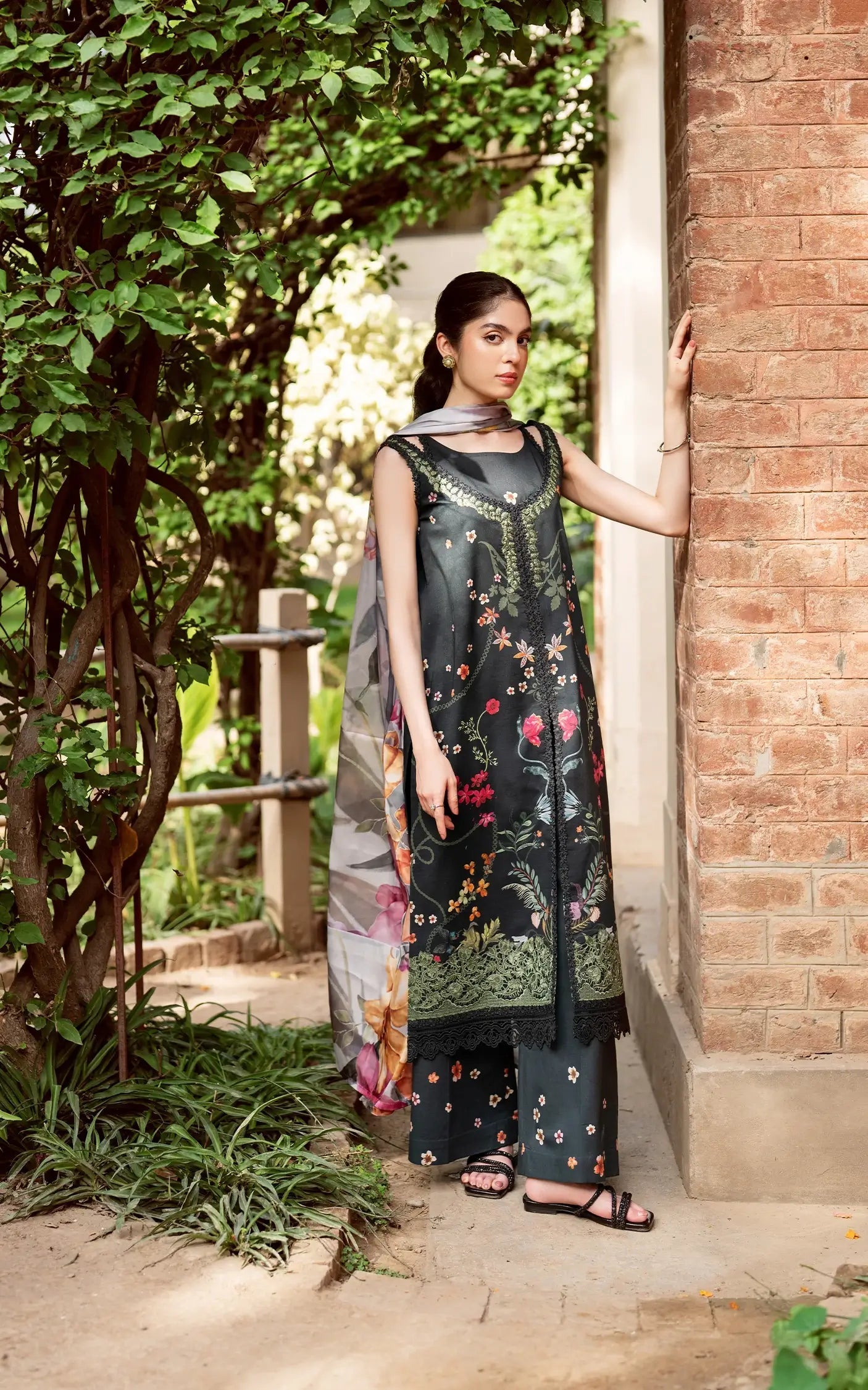 Asifa and Nabeel | Yakin Summer 25 | Elysian-(YKL25-11) - Official Asifa and Nabeel stockist in UK - Sakeena London