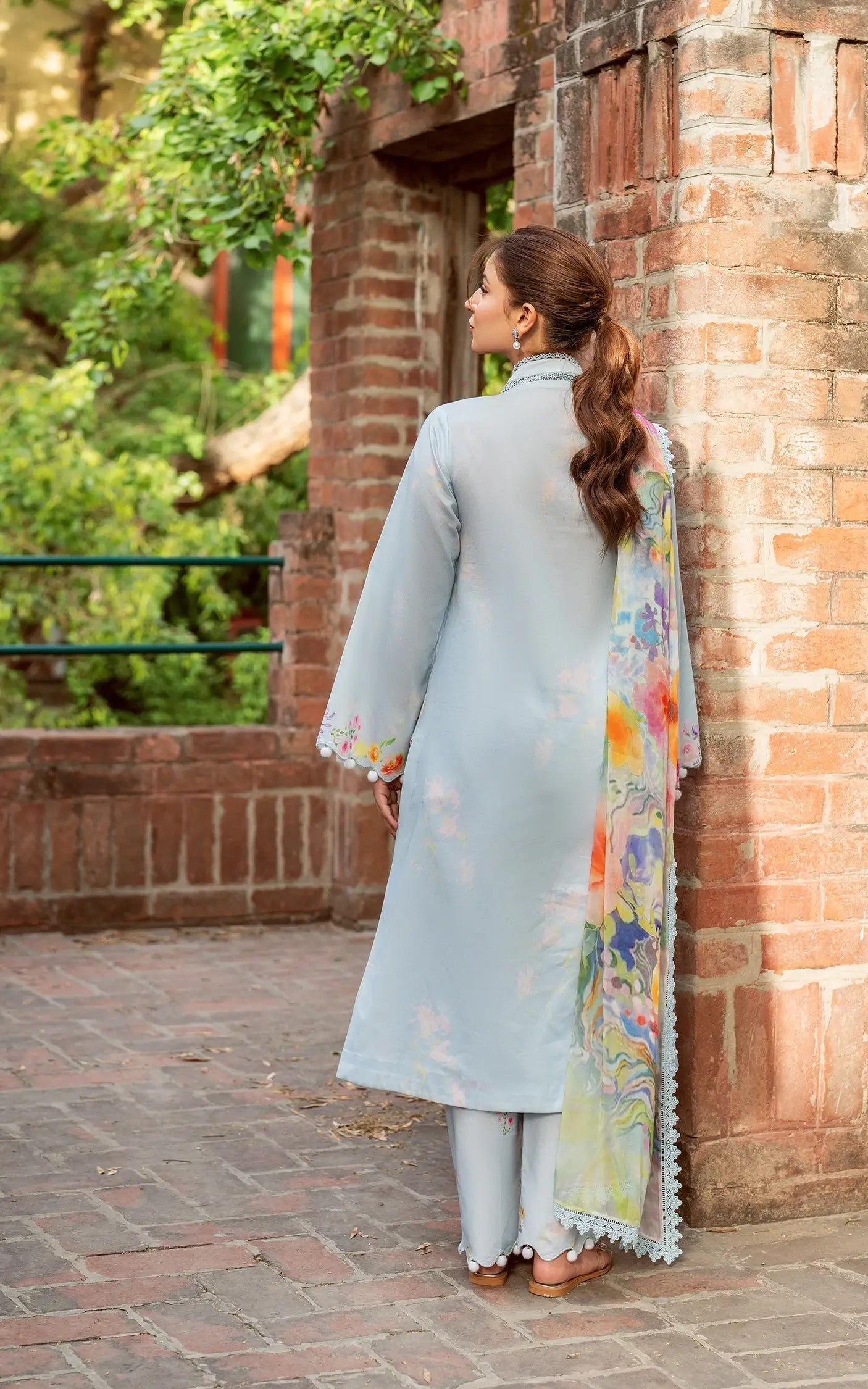 Asifa and Nabeel | Yakin Summer 25 | Whisper of Spring-(YKL25-14) - Official Asifa and Nabeel stockist in UK - Sakeena London