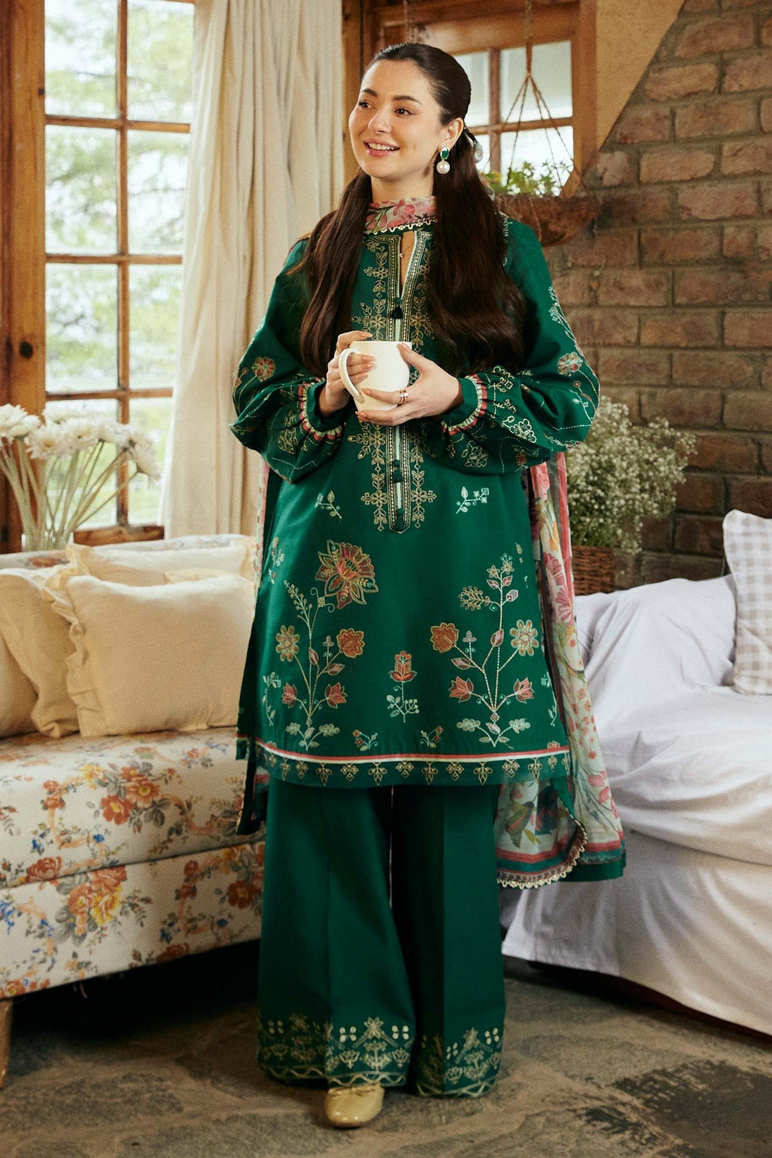 Zara Shahjahan | Coco Lawn Vol 2 | ZAIRA-9A - Official Zara Shahjahan stockist in UK - Sakeena London