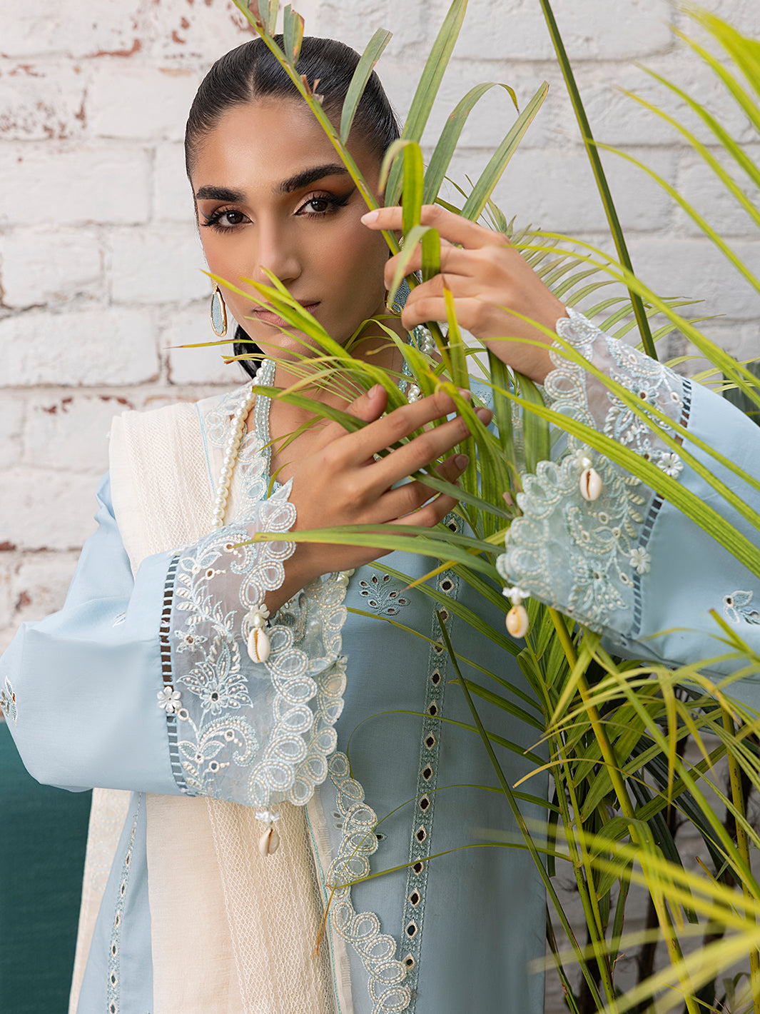 Izel | Meadow Muse Embroidered Lawn 25 | ZARELLE - Official Izel stockist in UK - Sakeena London