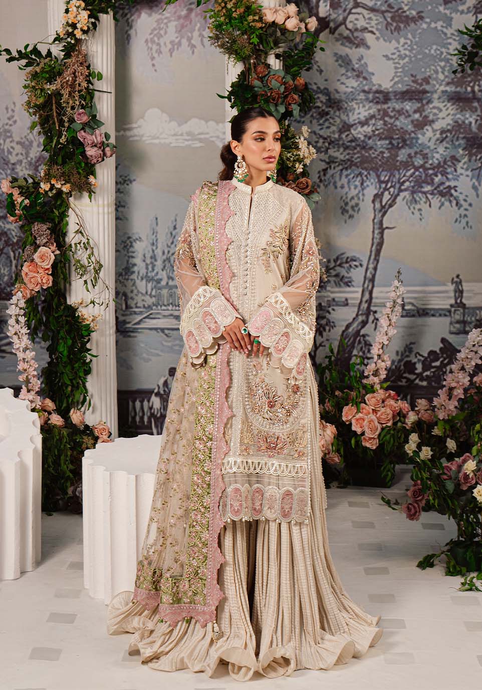 Zarqash | Rubaai Wedding Festive 23 | Yara - Official Zarqash stockist in UK - Sakeena London