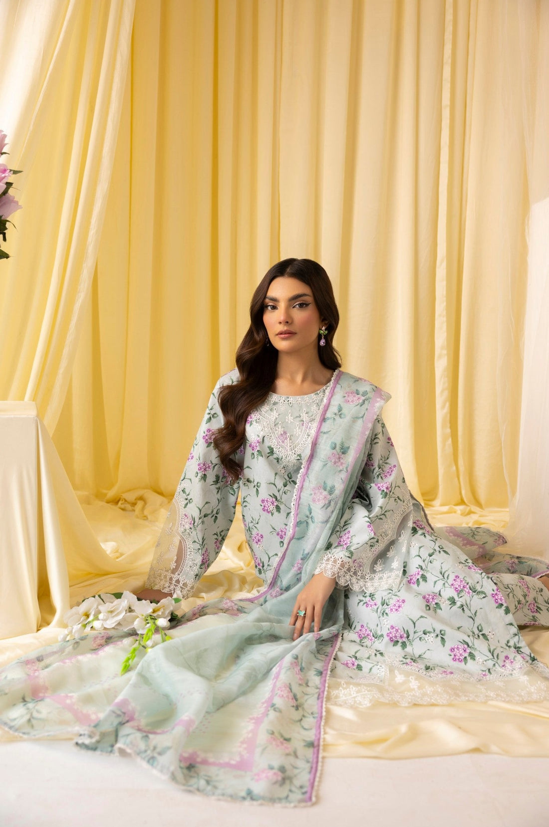 Mohagni | Muskin Lawn | ZP-01 - Official Mohagni stockist in UK - Sakeena London