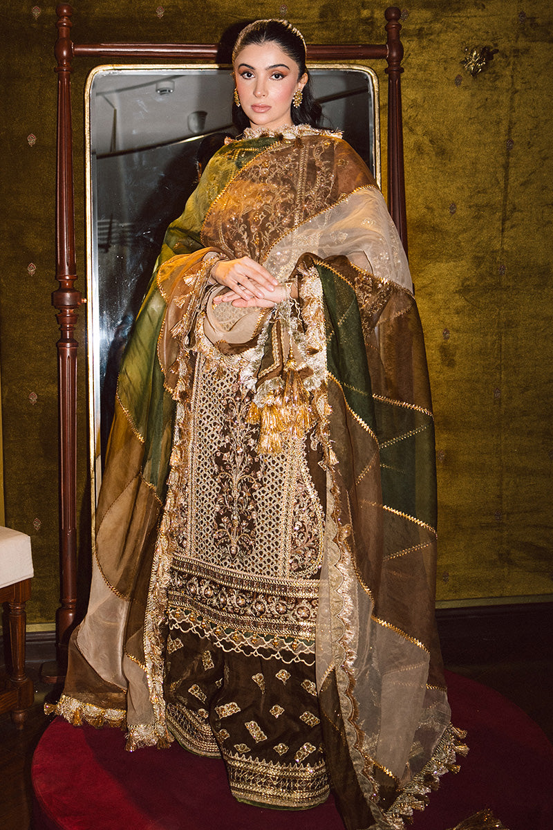 MNR | Zarlish Festive 25 | Zahra Sarfraz in Tabeer - Official MNR stockist in UK - Sakeena London