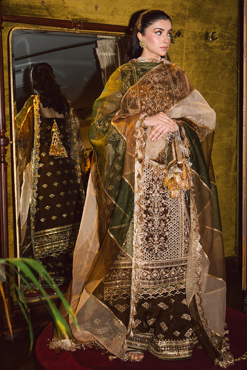 MNR | Zarlish Festive 25 | Zahra Sarfraz in Tabeer - Official MNR stockist in UK - Sakeena London