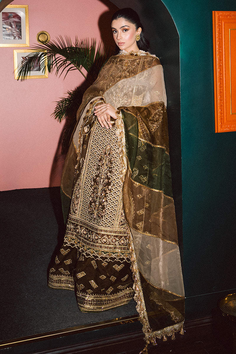 MNR | Zarlish Festive 25 | Zahra Sarfraz in Tabeer - Official MNR stockist in UK - Sakeena London