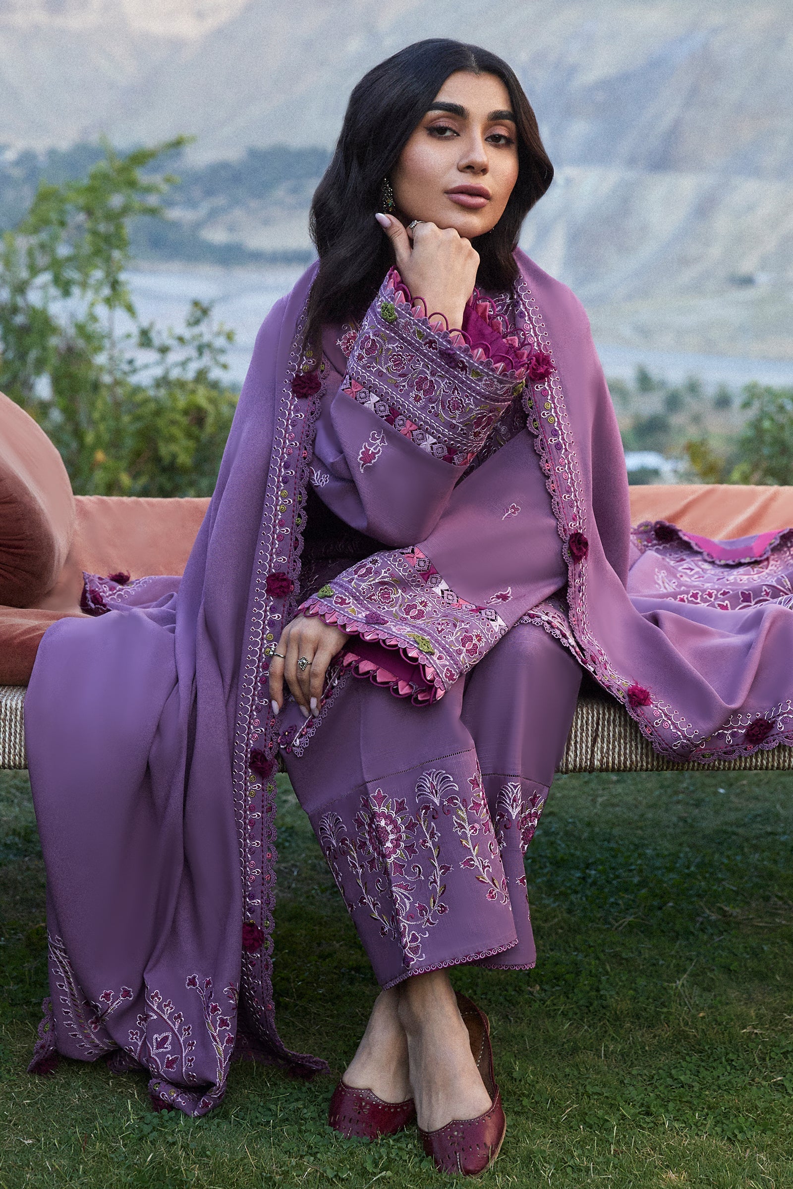 Zaha | Winter 2024 | GULRANG (ZW24-13) - Official Zaha stockist in UK - Sakeena London