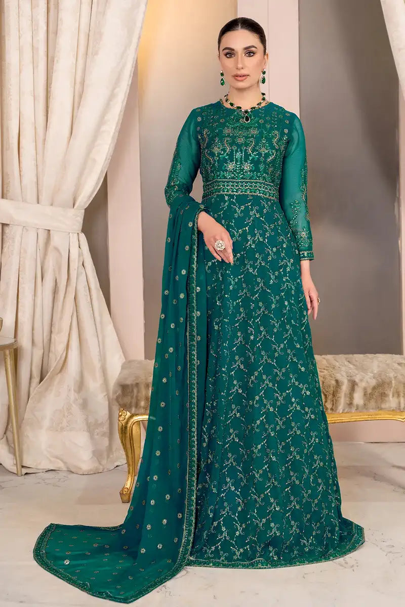Zarif | Afreen Formals | ZA 07 TROPICAL - Official Zarif stockist in UK - Sakeena London