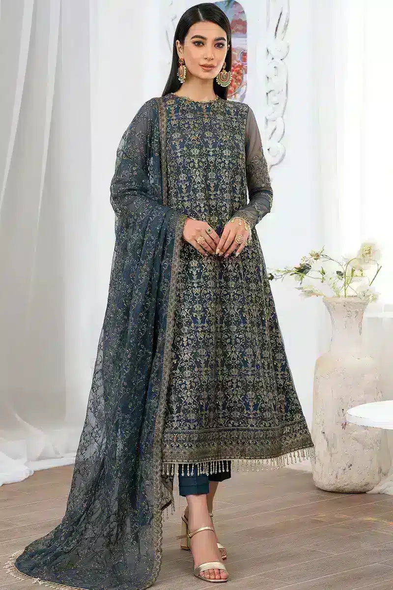 Zarif | Meeral Formals | ZLM 07 MEYSA - Official Zarif stockist in UK - Sakeena London