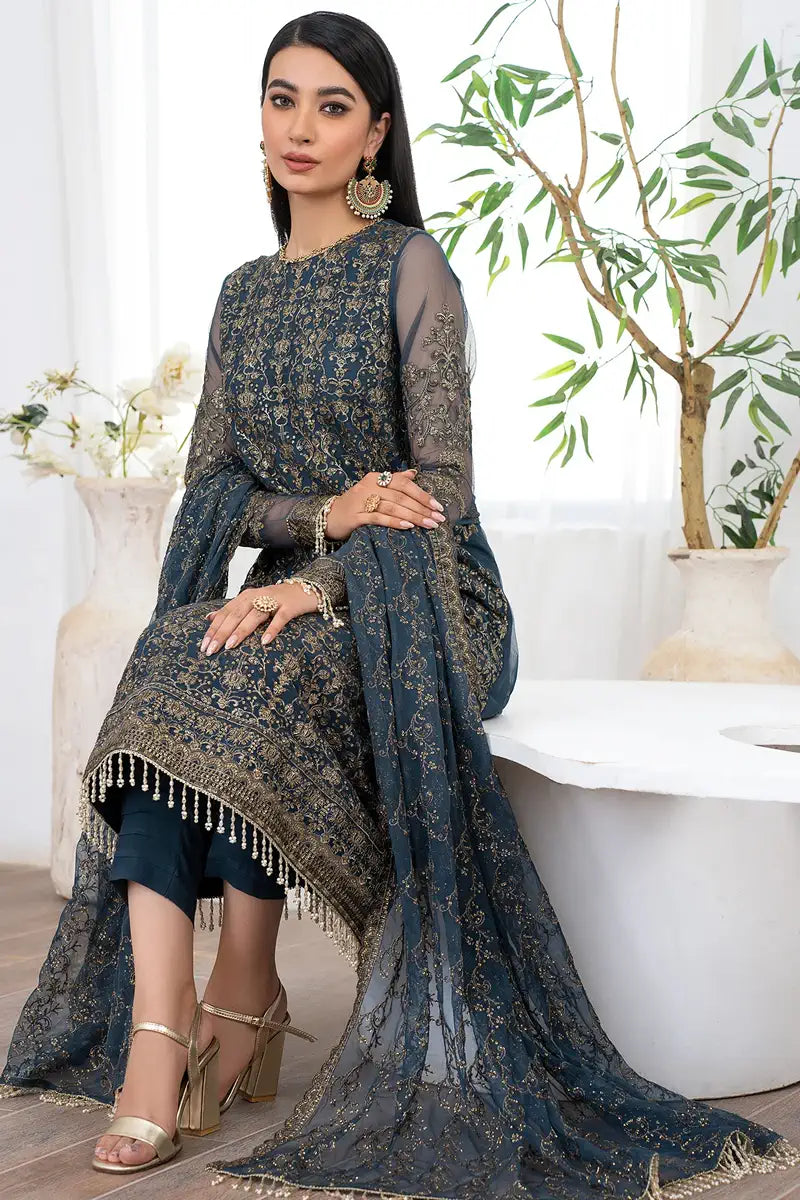 Zarif | Meeral Formals | ZLM 07 MEYSA - Official Zarif stockist in UK - Sakeena London
