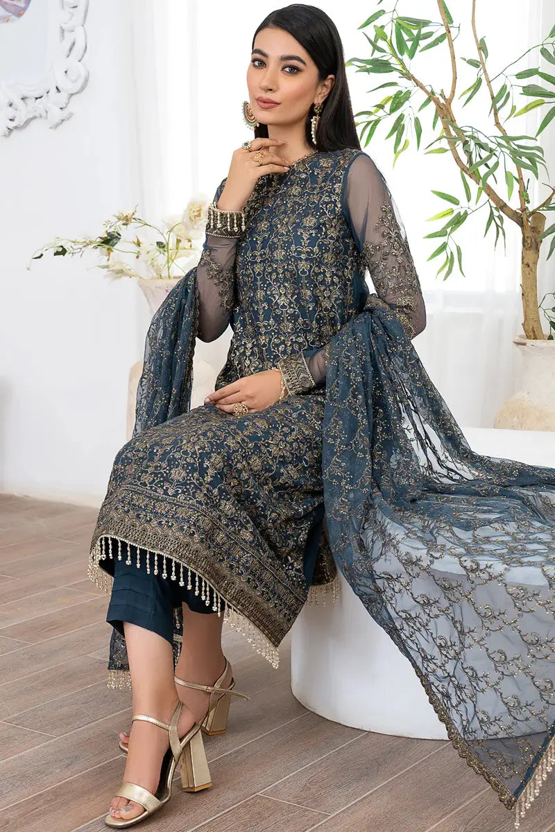 Zarif | Meeral Formals | ZLM 07 MEYSA - Official Zarif stockist in UK - Sakeena London