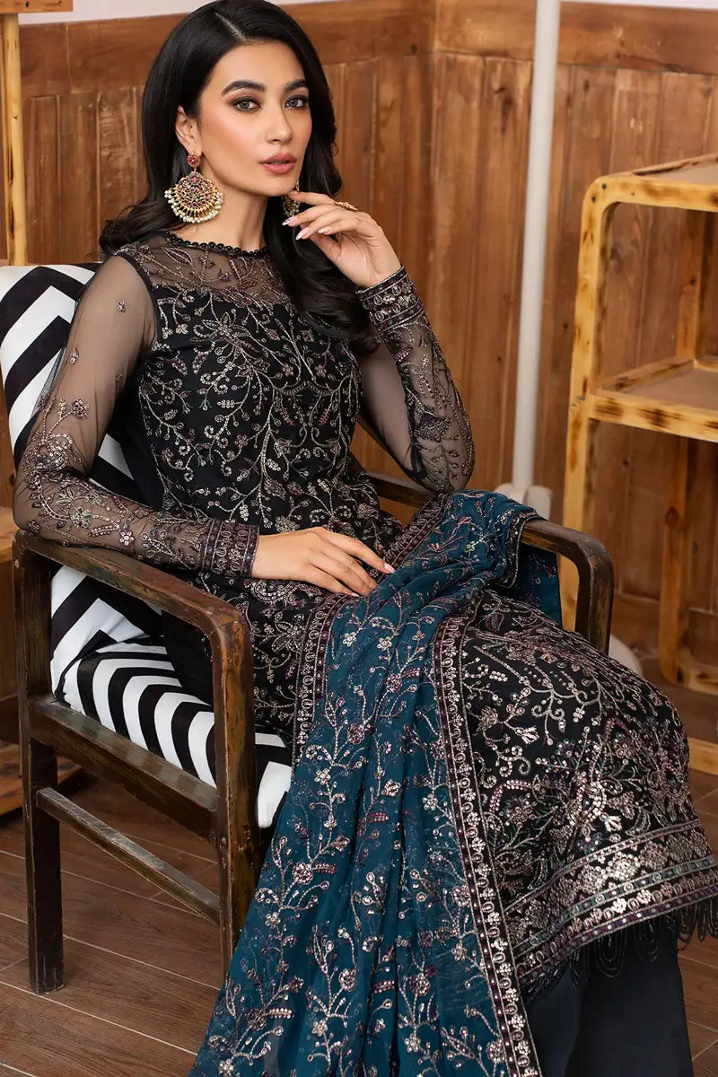 Zarif | Meeral Formals | ZLM 02 ZIMMEL - Official Zarif stockist in UK - Sakeena London