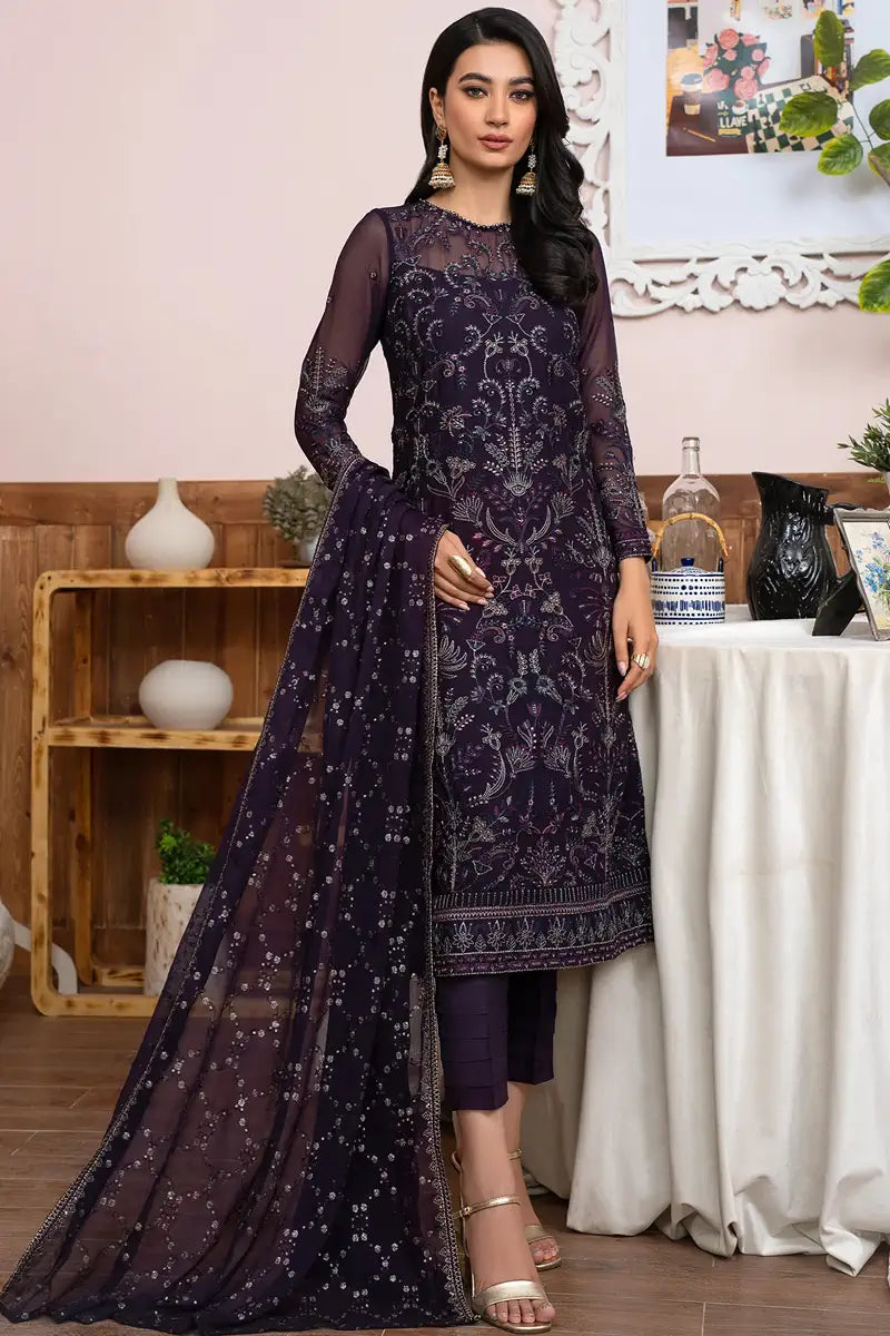 Zarif | Meeral Formals | ZLM 05 SCARLETT - Official Zarif stockist in UK - Sakeena London