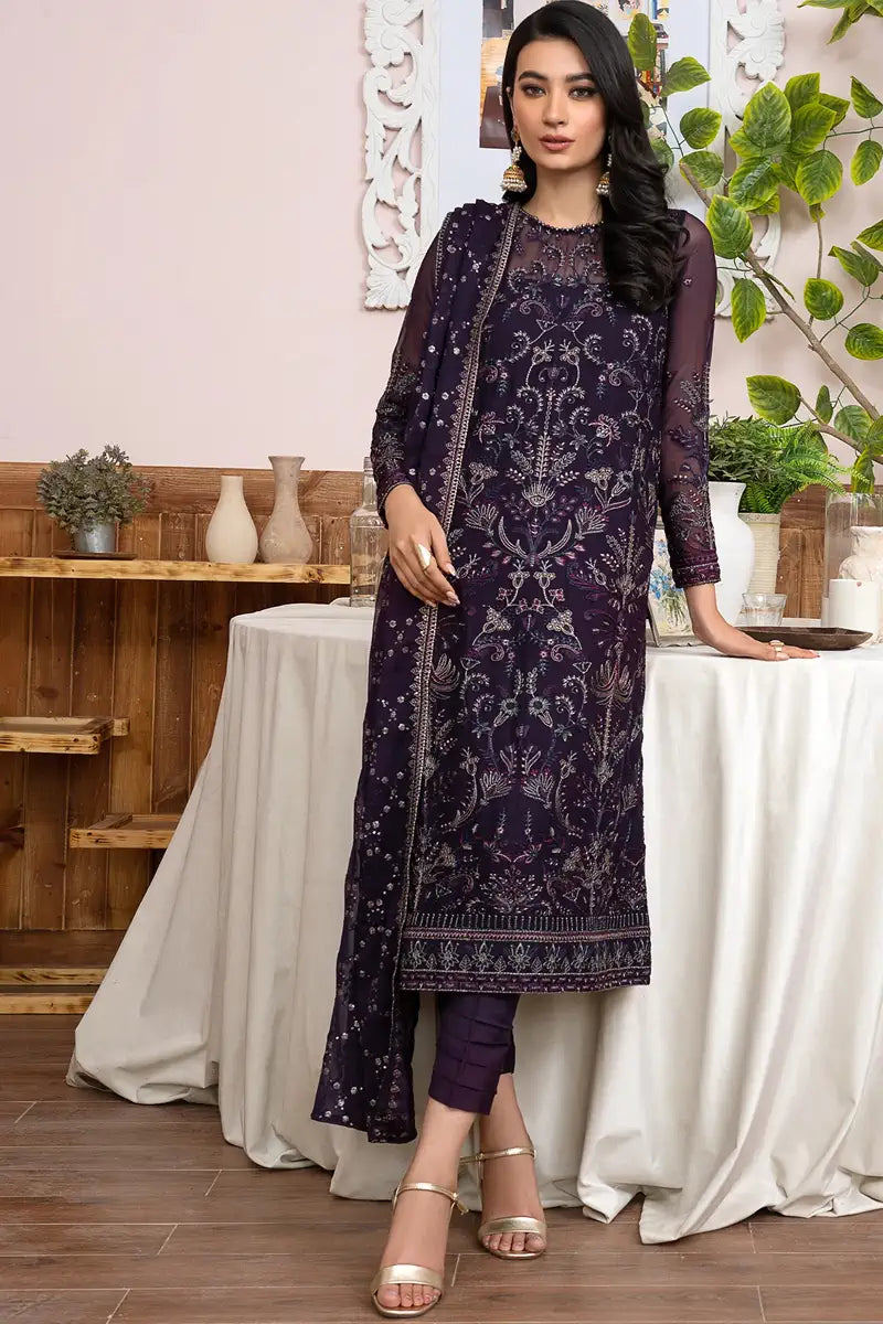 Zarif | Meeral Formals | ZLM 05 SCARLETT - Official Zarif stockist in UK - Sakeena London