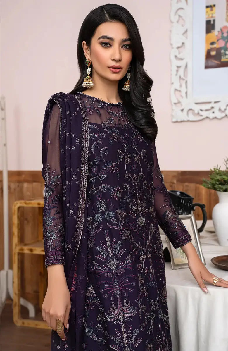 Zarif | Meeral Formals | ZLM 05 SCARLETT - Official Zarif stockist in UK - Sakeena London