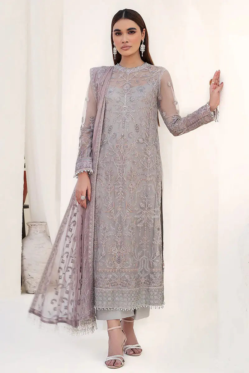 Zarif | Nazneen Formals | ZN 02 MISTY - Official Zarif stockist in UK - Sakeena London