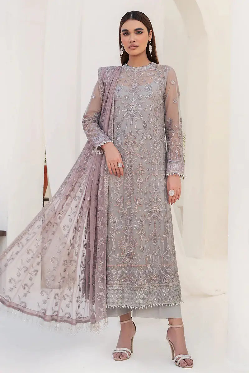 Zarif | Nazneen Formals | ZN 02 MISTY - Official Zarif stockist in UK - Sakeena London