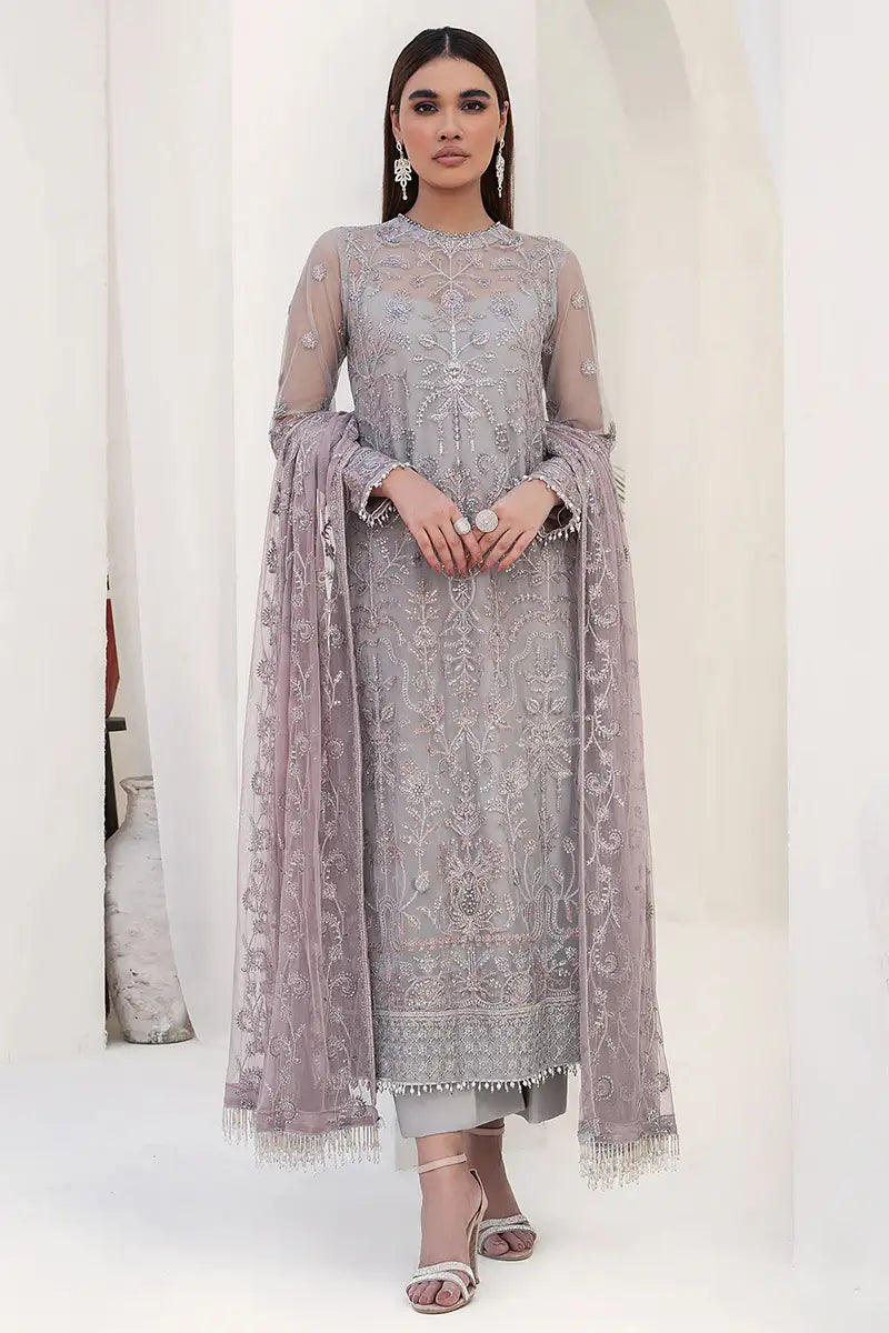 Zarif | Nazneen Formals | ZN 02 MISTY - Official Zarif stockist in UK - Sakeena London