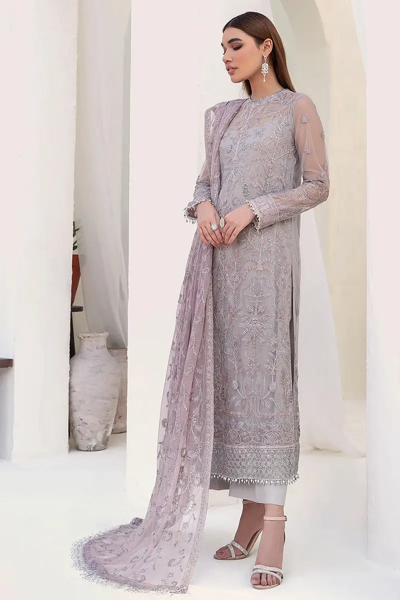 Zarif | Nazneen Formals | ZN 02 MISTY - Official Zarif stockist in UK - Sakeena London