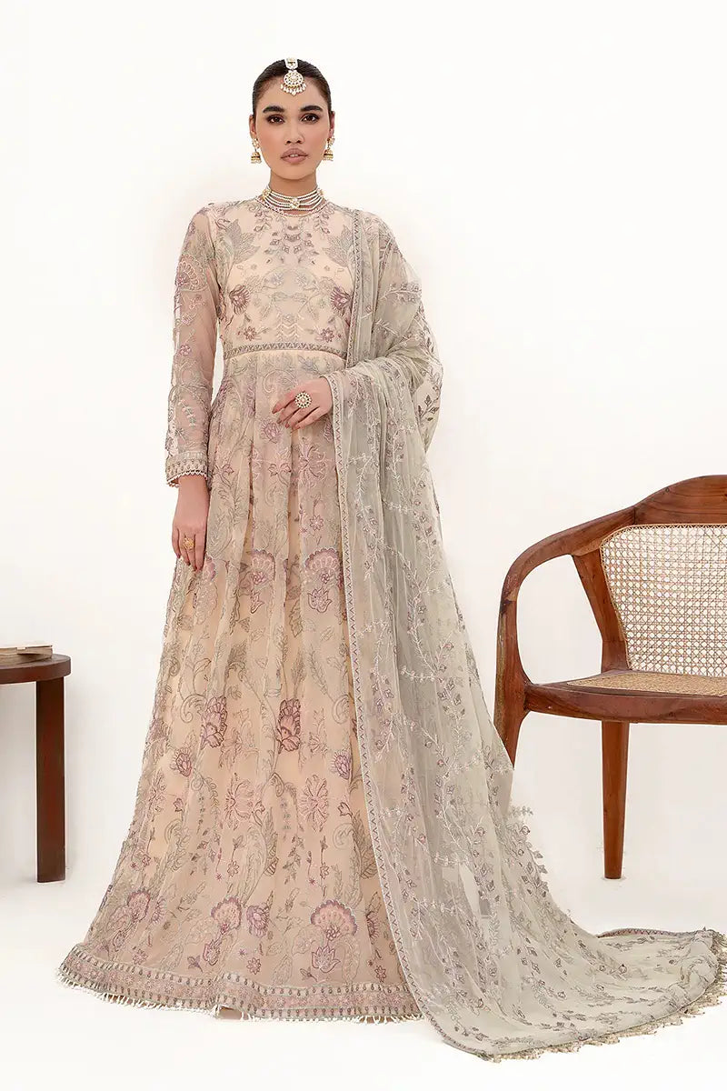 Zarif | Nazneen Formals | ZN 08 ROSERIE - Official Zarif stockist in UK - Sakeena London