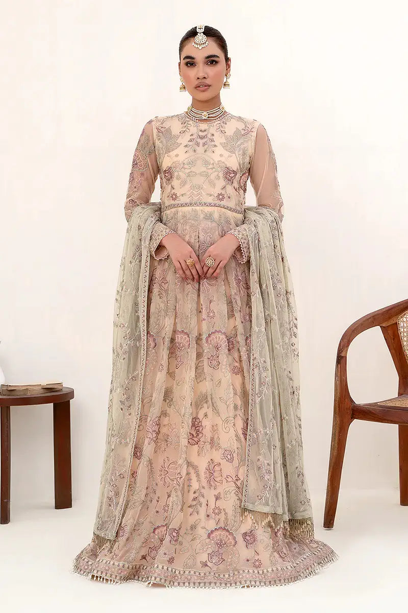 Zarif | Nazneen Formals | ZN 08 ROSERIE - Official Zarif stockist in UK - Sakeena London