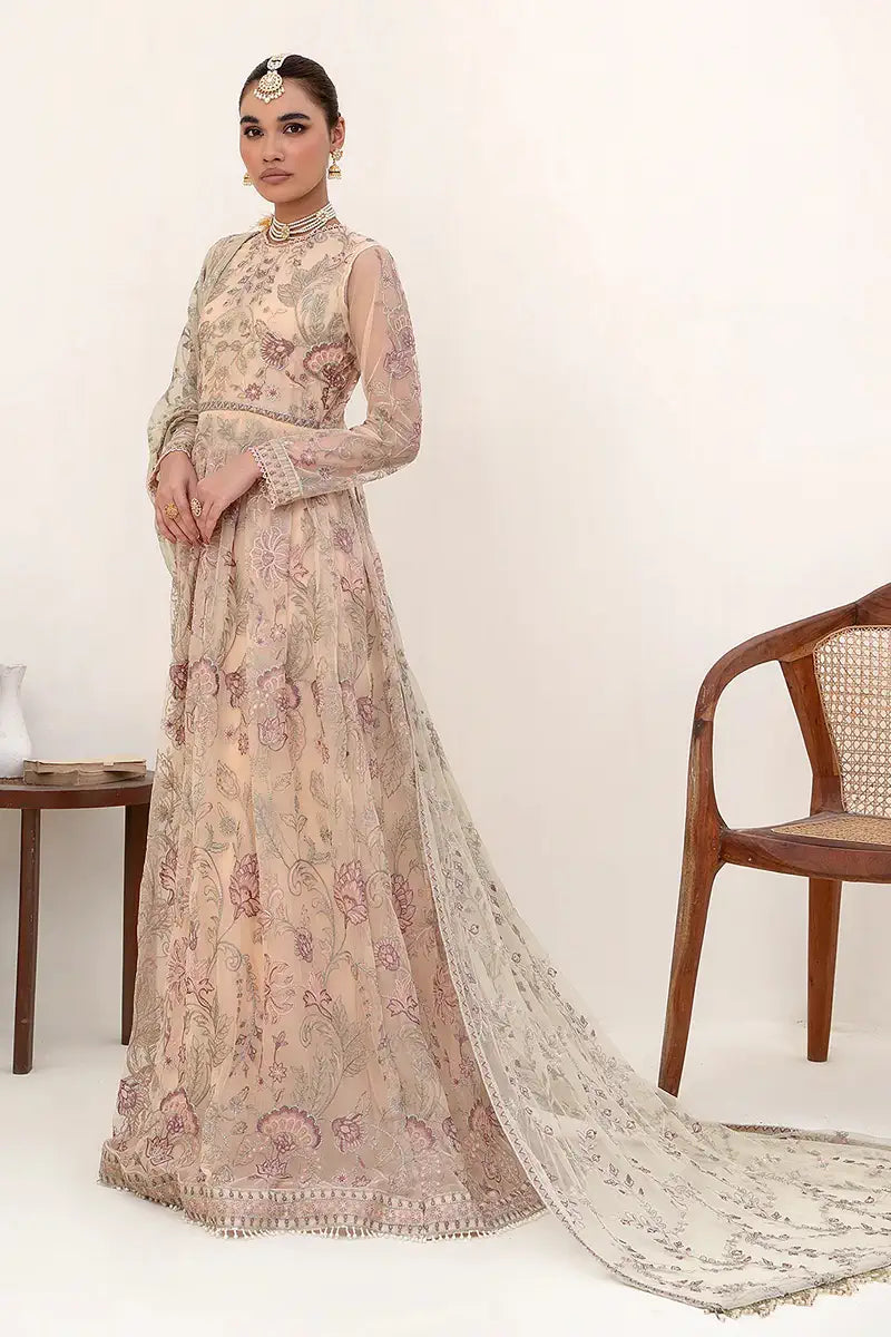 Zarif | Nazneen Formals | ZN 08 ROSERIE - Official Zarif stockist in UK - Sakeena London