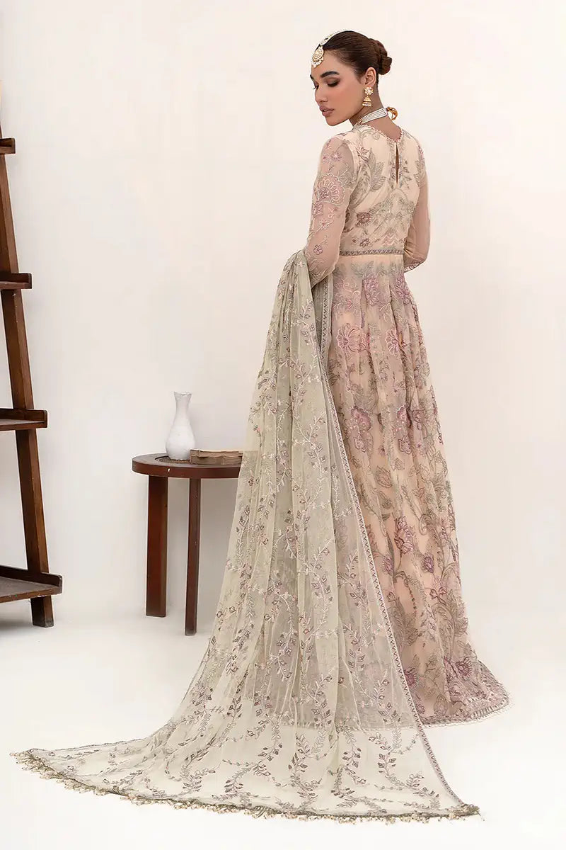 Zarif | Nazneen Formals | ZN 08 ROSERIE - Official Zarif stockist in UK - Sakeena London