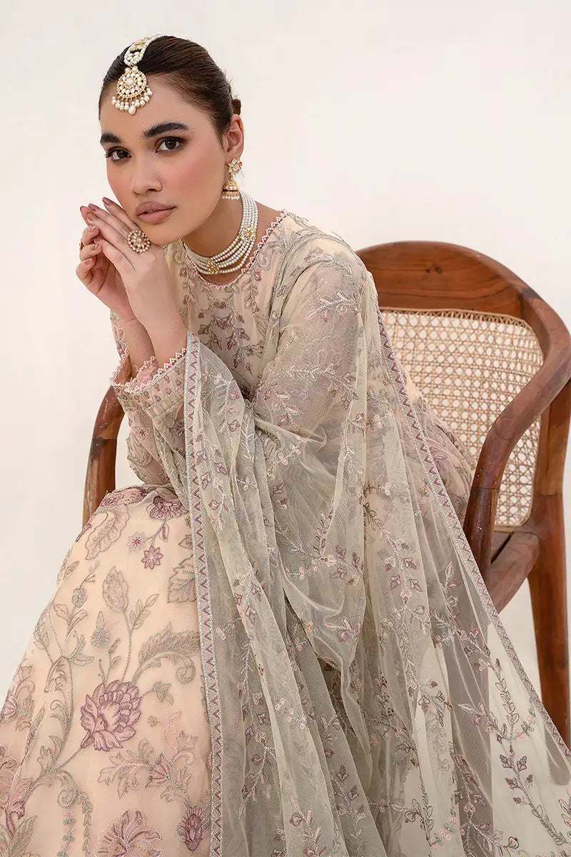 Zarif | Nazneen Formals | ZN 08 ROSERIE - Official Zarif stockist in UK - Sakeena London