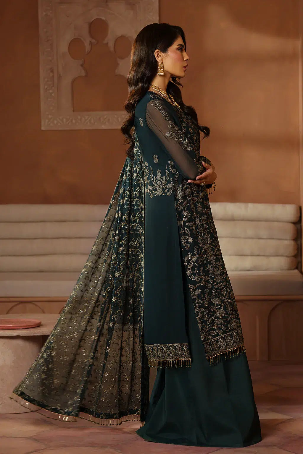 Zarif | Nauroz Festive Formals | ZFN 08 HAMAYAL - Official Zarif stockist in UK - Sakeena London