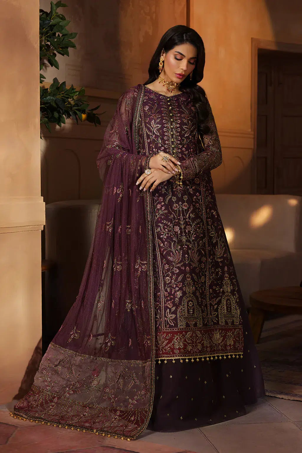 Zarif | Nauroz Festive Formals | ZFN 05 AARZOO - Official Zarif stockist in UK - Sakeena London
