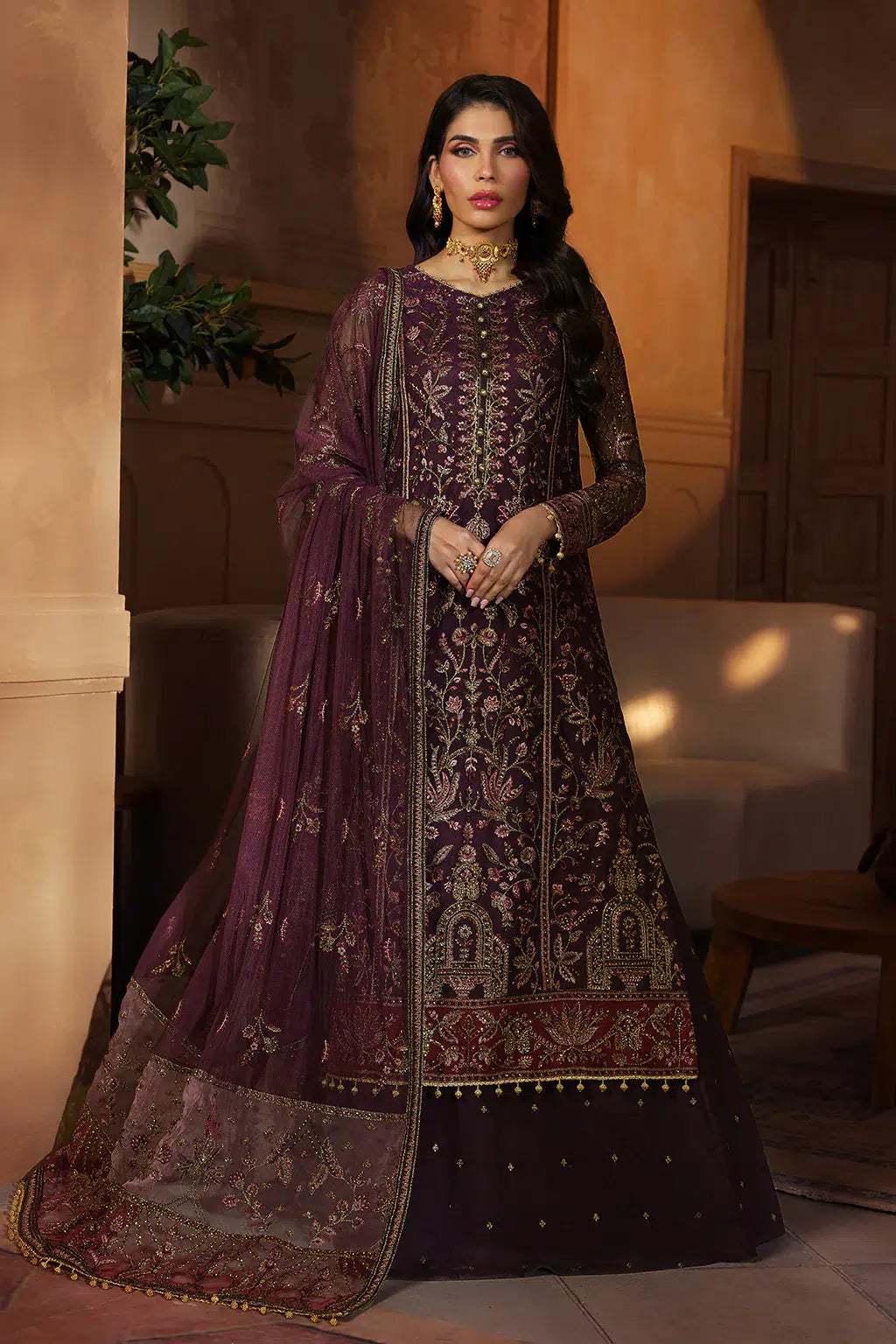 Zarif | Nauroz Festive Formals | ZFN 05 AARZOO - Official Zarif stockist in UK - Sakeena London