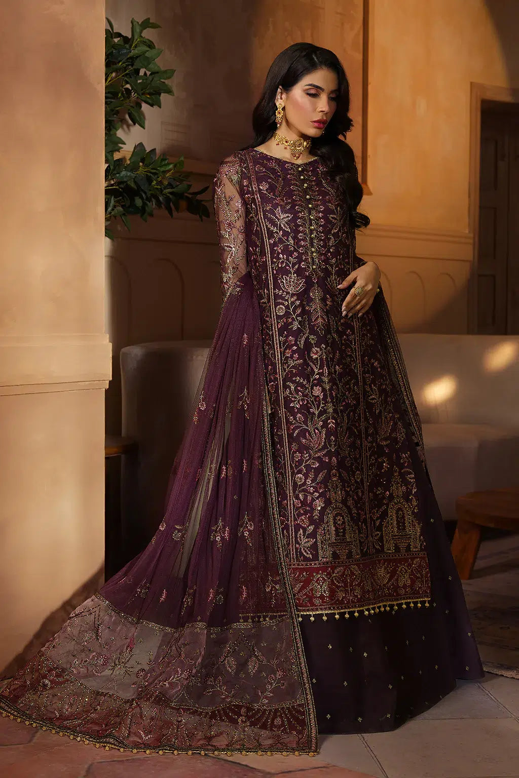 Zarif | Nauroz Festive Formals | ZFN 05 AARZOO - Official Zarif stockist in UK - Sakeena London