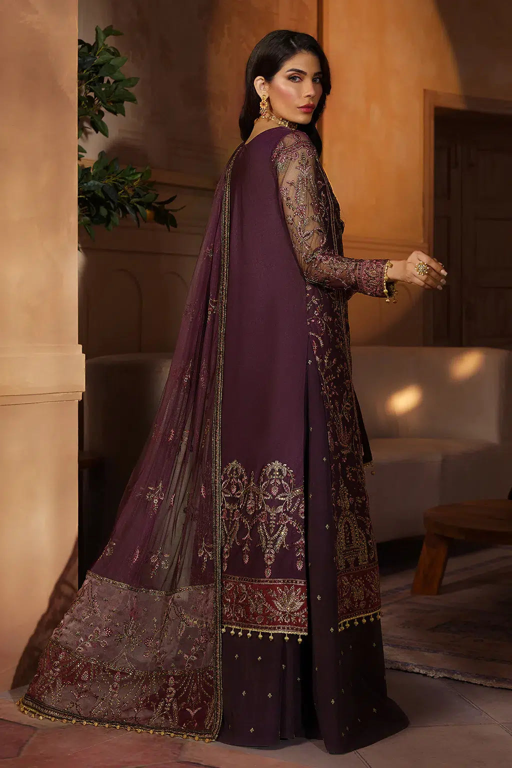 Zarif | Nauroz Festive Formals | ZFN 05 AARZOO - Official Zarif stockist in UK - Sakeena London
