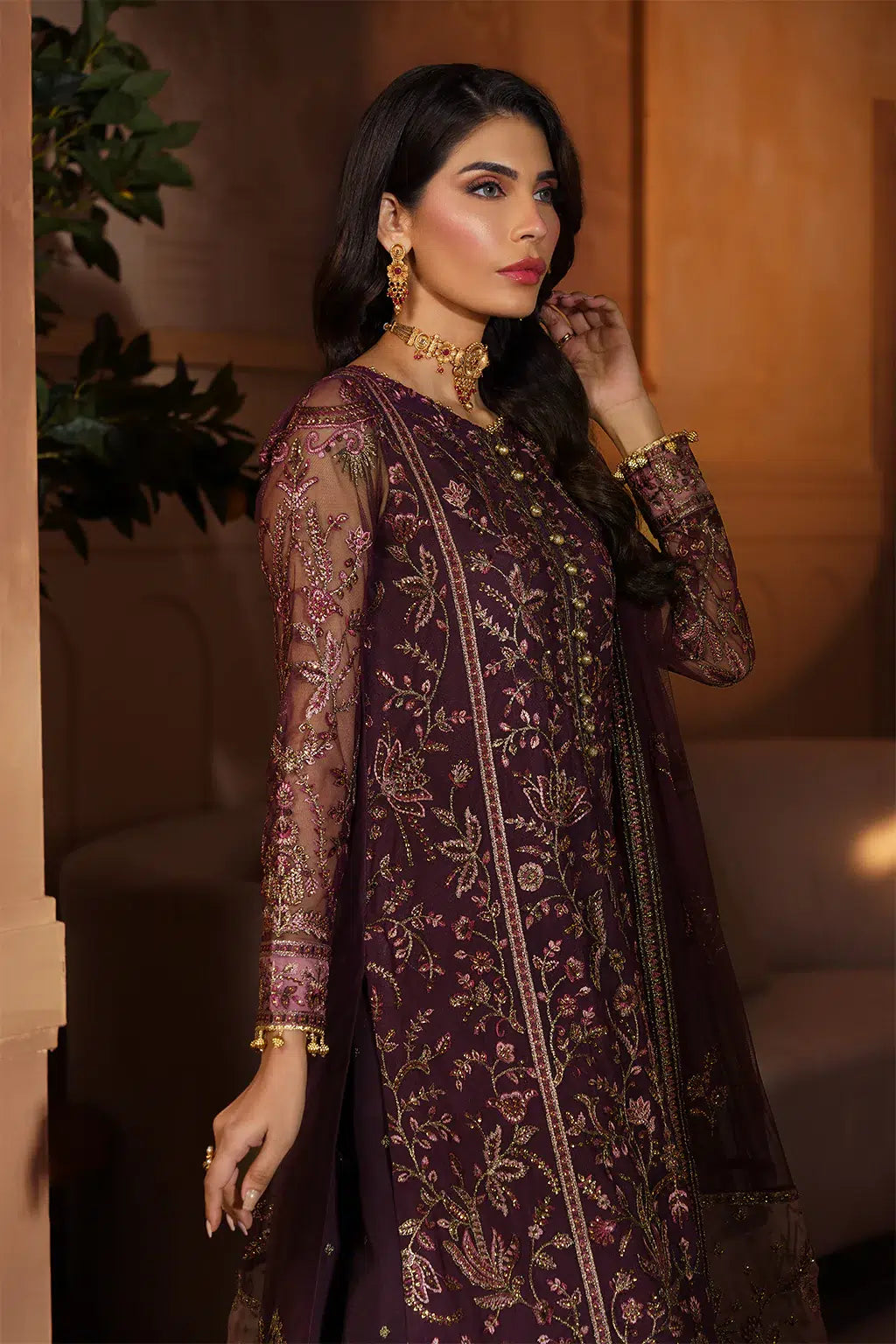 Zarif | Nauroz Festive Formals | ZFN 05 AARZOO - Official Zarif stockist in UK - Sakeena London